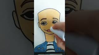 Roblox asmr imao🤣🤣🤣🤣🤣🤣🤣🤣🤣🤣 #art #drawing #asmr #paper #markers #evisart #viral #roblox #shorts #imao