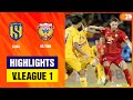 Highlights: Sông Lam Nghệ An - Hồng Lĩnh Hà Tĩnh | Phút bù giờ điên rồ, siêu phẩm đá phạt đỉnh cao