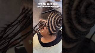 Half Braids Half Sew In! Save yourself some time! #braids #hairisglory #sewinghacks