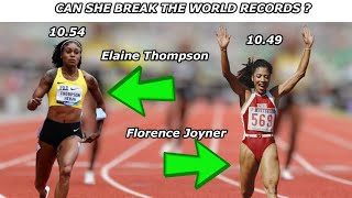 Elaine Thompson vs. Flo- Jo World Records | Can She Break the World Record ?