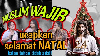 muslim wajib ucap selamat natal,,, horeee!!!!!! kristen haram ucap aedul fitri