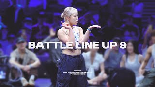 [4K] 240607 배틀라인업9 오픈스타일 2차 예선 윤지 │ BattleLineUp9 OPENSTYLE 2nd Prelim YOONJI