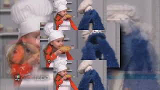 YTPMV Cookie Monster Brielle Elmo and Wonder Red eats cookies like cookie Monster Scan Thekantapapa