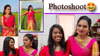 Photoshoot😂எங்க ஊர் எப்படி இருக்கு சொல்லுங்க🥰@rajisstory22 #tailoringchannel #fashion #photo