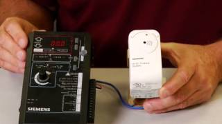 Siemens Wiring an SSA61U Actuator with a Modulating Control Signal