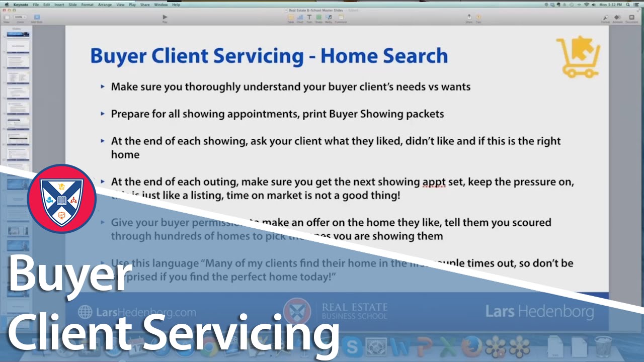 REAL ESTATE B-SCHOOL HIGHLIGHT: Buyer Client Servicing Do's And Don'ts ...