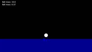 Floating particle simulation - Processing