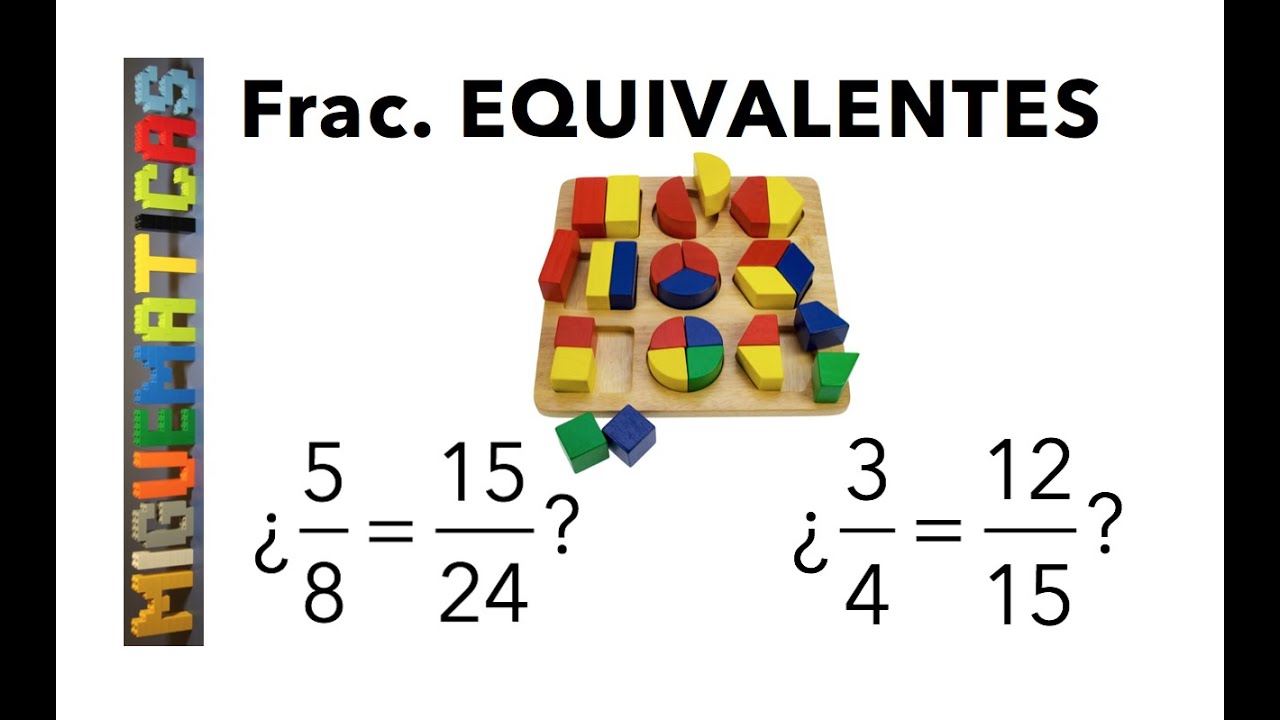 Fracciones Equivalentes ¿cómo Se Comprueba Si Dos Fracciones Son ...