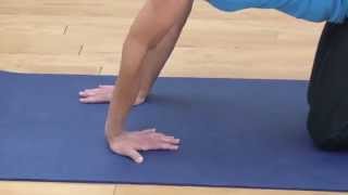 Kneeling Wrist and Forearm Stretches