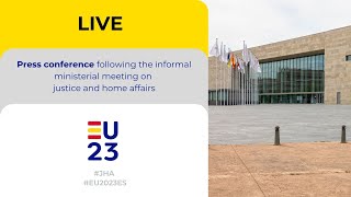 🔴 #LIVE | Press conference by Pilar Llop and Didier Reynders