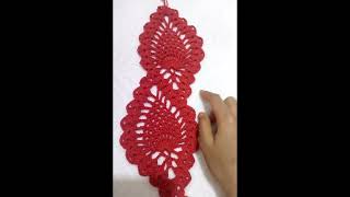 কুশিকাটা লেজ #shorts #কুরুশের লেজ #crochet lace