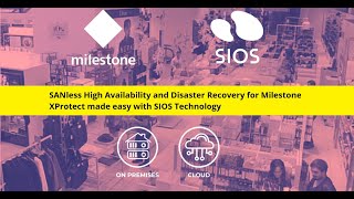 High Availability and Disaster recovery solutions for Milestone XProtect with SIOS Technology