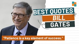 BEST QUOTES - BILL GATES || MOTIVATIONAL & INSPRIRATIONAL