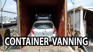 Vehicle dismantling and Container vanning in Japan