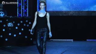 Model Inga on TellusFashion's catwalk