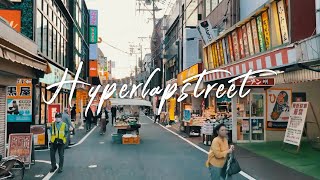 【ハイパーラプス】西新商店街 | iPhone 12 pro | DJI Osmo Mobile 3 | Hyperlapstreet