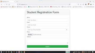 PHP OOP CRUD TUTORIAL- Insert Data (Part-2) by Web Master