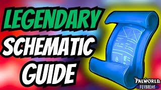 FASTEST WAY TO GET LEGENDARY SCHEMATICS IN THE PALWORLD FEYBREAK UPDATE