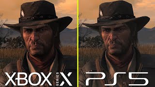 Red Dead Redemption Xbox Series X vs PS5 4K 30 FPS Graphics Comparison