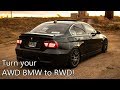 BMW E90 - xDelete install (Make your AWD BMW into RWD!)