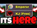 KJ & CHILD EMPEROR UPDATE is HERE! (Update LEAKS & DATE) | The Strongest Battlegrounds Update