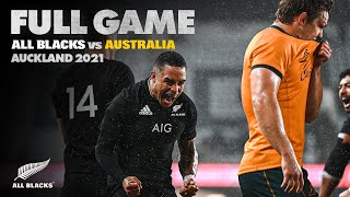 FULL GAME: All Blacks v Australia (2021 - Auckland)