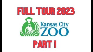 Kansas city zoo Full tour 2023 - Part 1