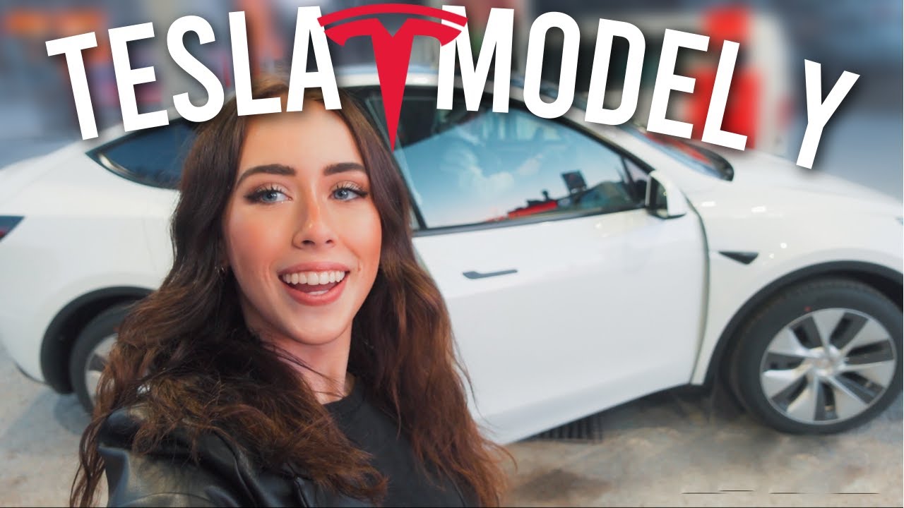 Picking Up The New Tesla Model Y | VLOG - YouTube