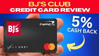 BJs Club Credit Card Review 5% Cash Back #creditcard