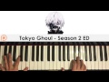 TOKYO GHOUL - Season 2 ED - Kisetsu wa Tsugitsugi Shindeiku (Piano Cover) | Patreon Dedication #144