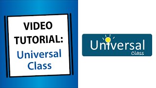 Universal Class - Database Video Tutorial