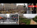 Brussels City Centre Walk (Belgium) 4K🇧🇪