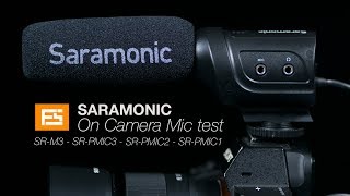 Saramonic on camera Mics test