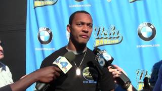 UCLA quarterback Brett Hundley talks about USC week