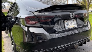 this spoiler is the best for any honda accord 2018-2022