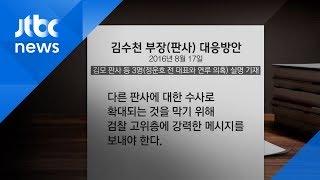 판사 비리 막으려…'검찰총장 협박' 검토한 양승태 법원