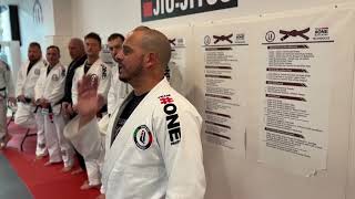 Ceinture Brune en BJJ à 54 ans grâce à sa persévérance Team One Salim Heraba