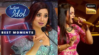 Indian Idol S14| Shreya को "Rang De Mujhe Rang De" पर यह Singing लगी "Hit Se Zyada Lit"| Performance