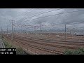 【向日町ライブカメラ】試6780m、試6781m 201系 nd607編成 吹田出場試運転（2021 09 15）