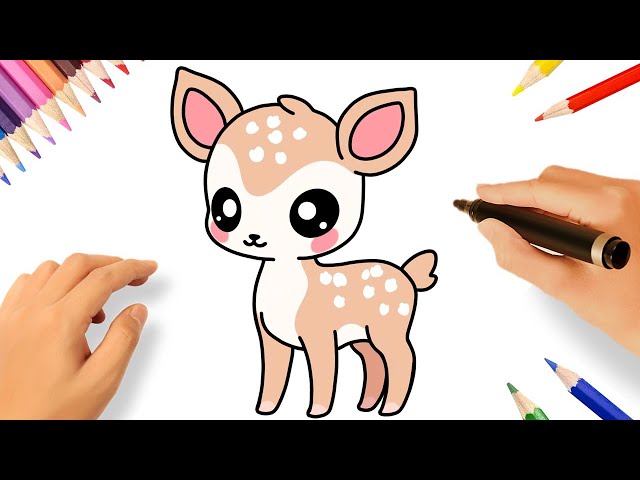 How To Draw A Baby Deer Step By Step Infoupdate Org