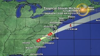 Tracking Tropical Storm Michael 10/11 11AM