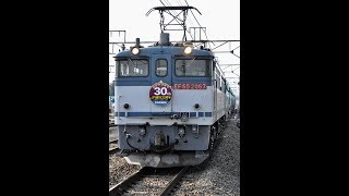 8876レEF65 2067(HM付き)+タキ8B 新町にて