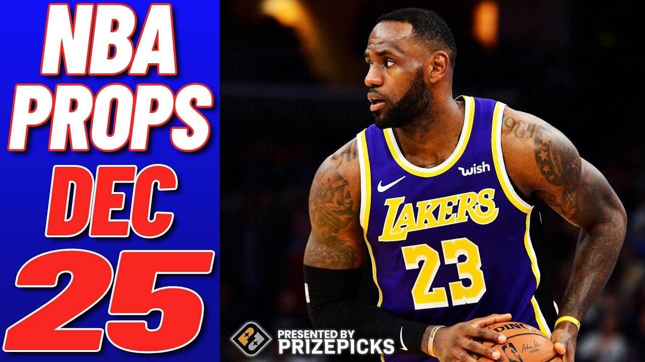 The Best CHRISTMAS DAY NBA Player Prop Bets On Prizepicks 12/25/22 ...