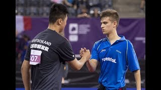 Cristian Pletea vs Meng Fanbo | 2018 European Youth Championships