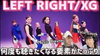 【リピ確定‼︎】カッコイイと可愛いの共存が堪らないッ！！【XG/LEFT RIGHT Official Music Video Reaction】