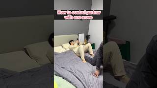I can do this! How to control partner with one move. #shorts #cute #couple #vlog #love #funny