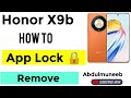 How to App Lock remove on honor x9b #honorx9b #AppLockremove