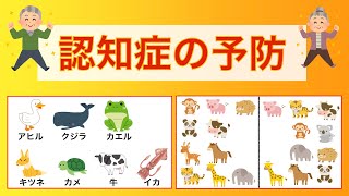 脳トレ！　動物を覚えて記憶力強化！　片方だけ探しに挑戦！　2023年9月1日