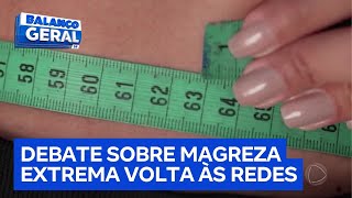 Magreza extrema entre celebridades gera debates sobre saúde e peso | Balanço Geral DF