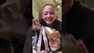 $25 VS $120 POINTE SHOES #dance #pointe #pointeshoes #ballet #ballerina